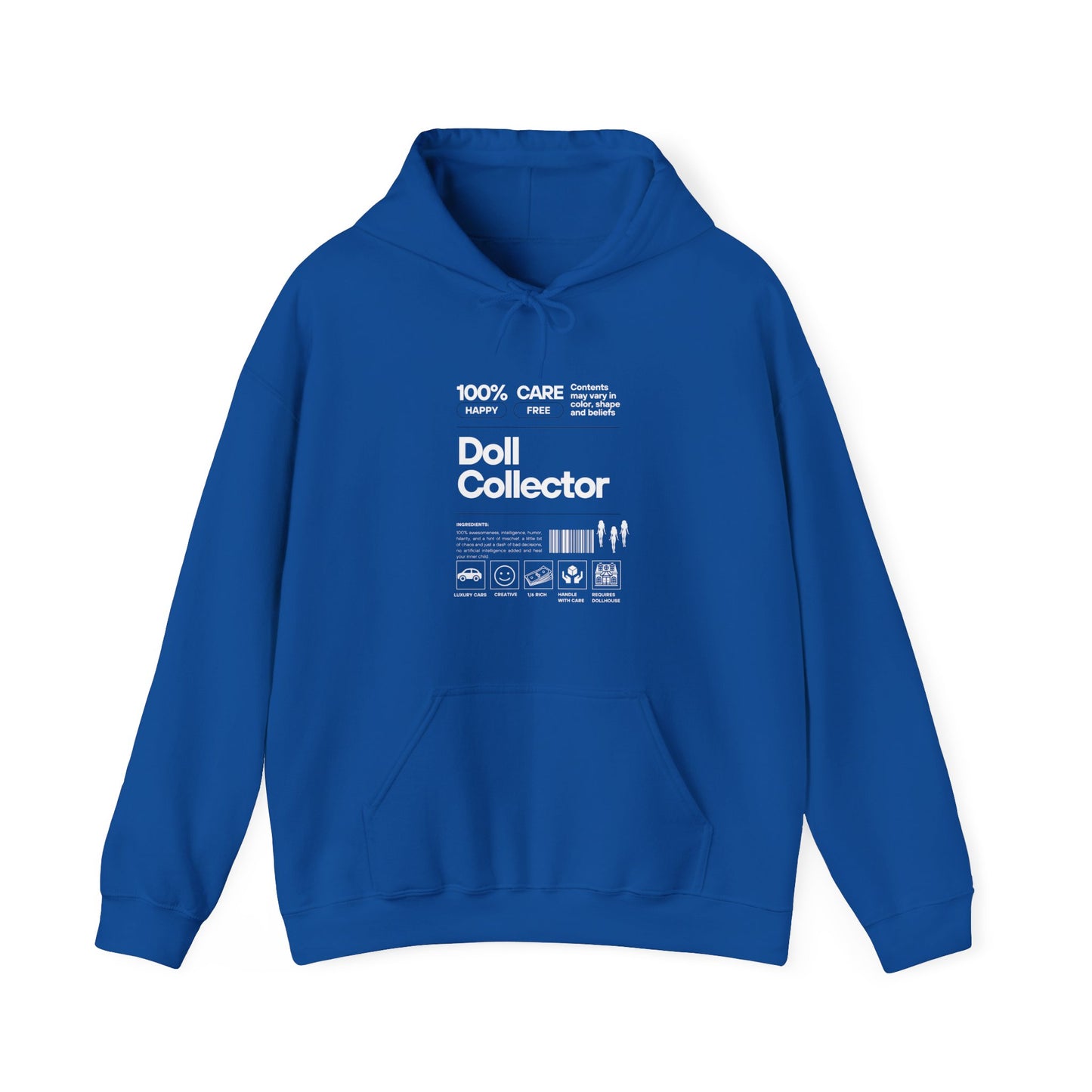 DOLL INGREDIANTS Hooded Sweatshirt COMES IN ALL COLORS