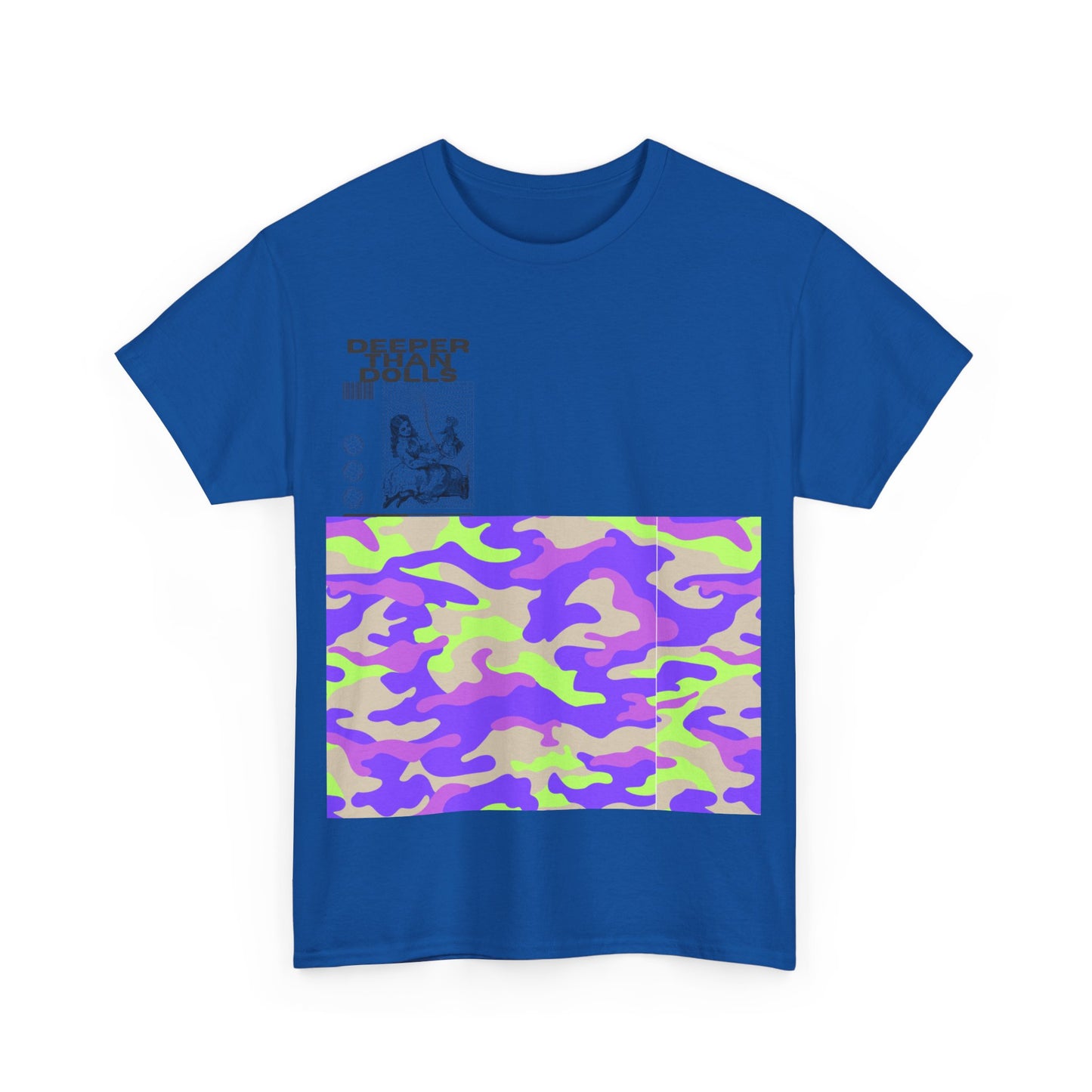 DEEPER THAN DOLLS T SHIRT Purple  Army