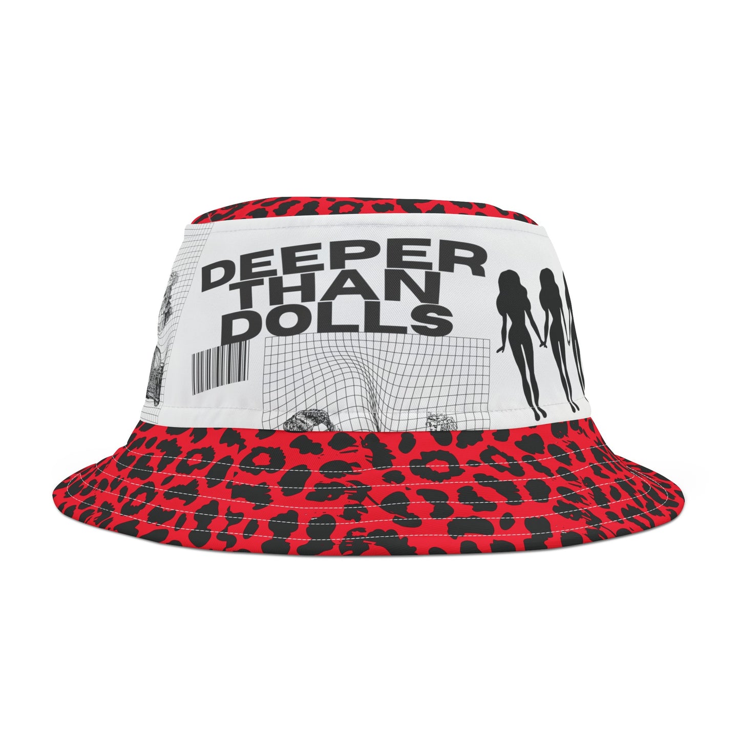 Happy Mail Idolledit Edition Pink Cheetah Deeper Than Dolls Bucket Hat