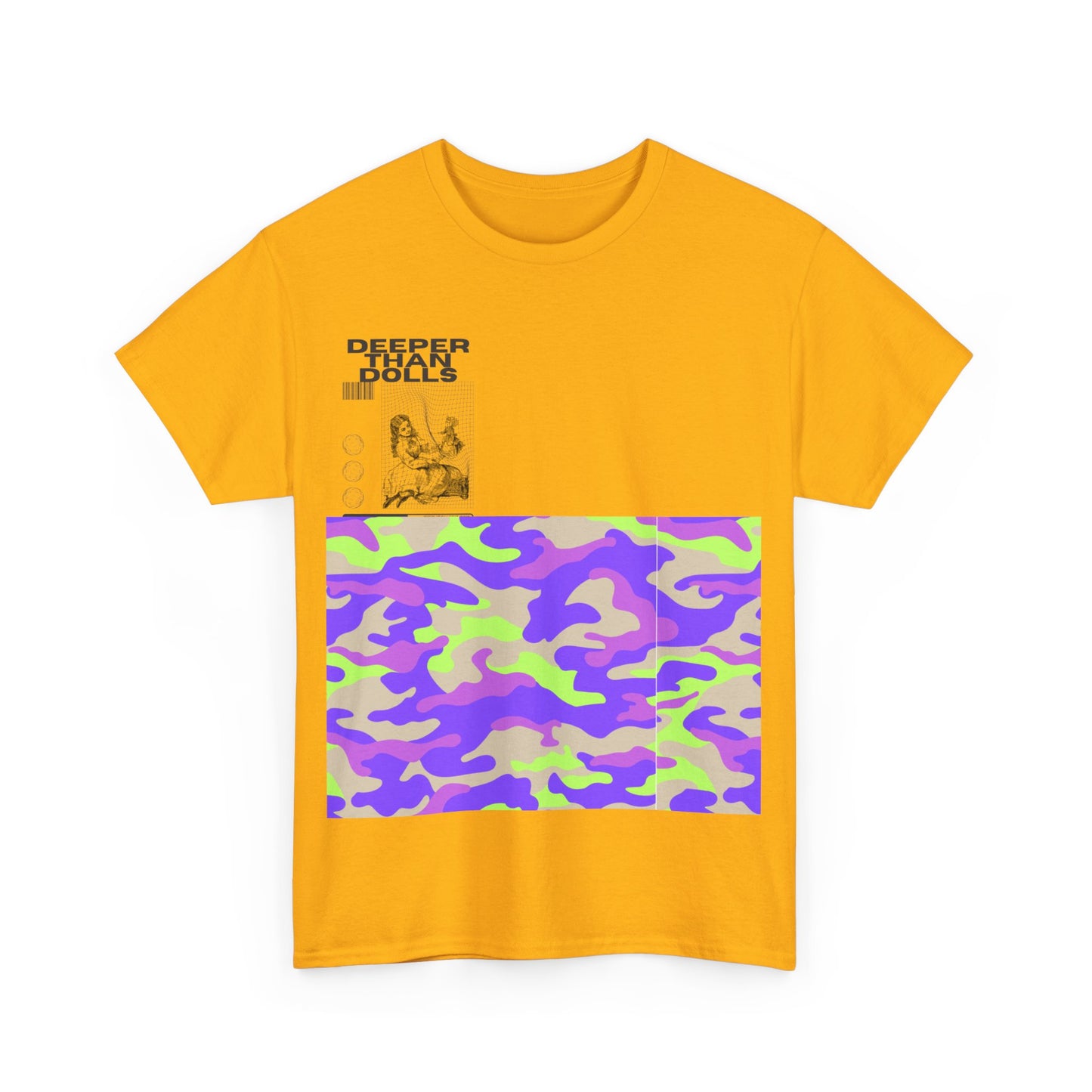 DEEPER THAN DOLLS T SHIRT Purple  Army