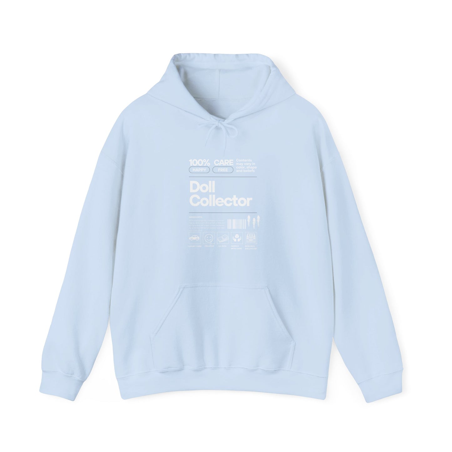 DOLL INGREDIANTS Hooded Sweatshirt COMES IN ALL COLORS