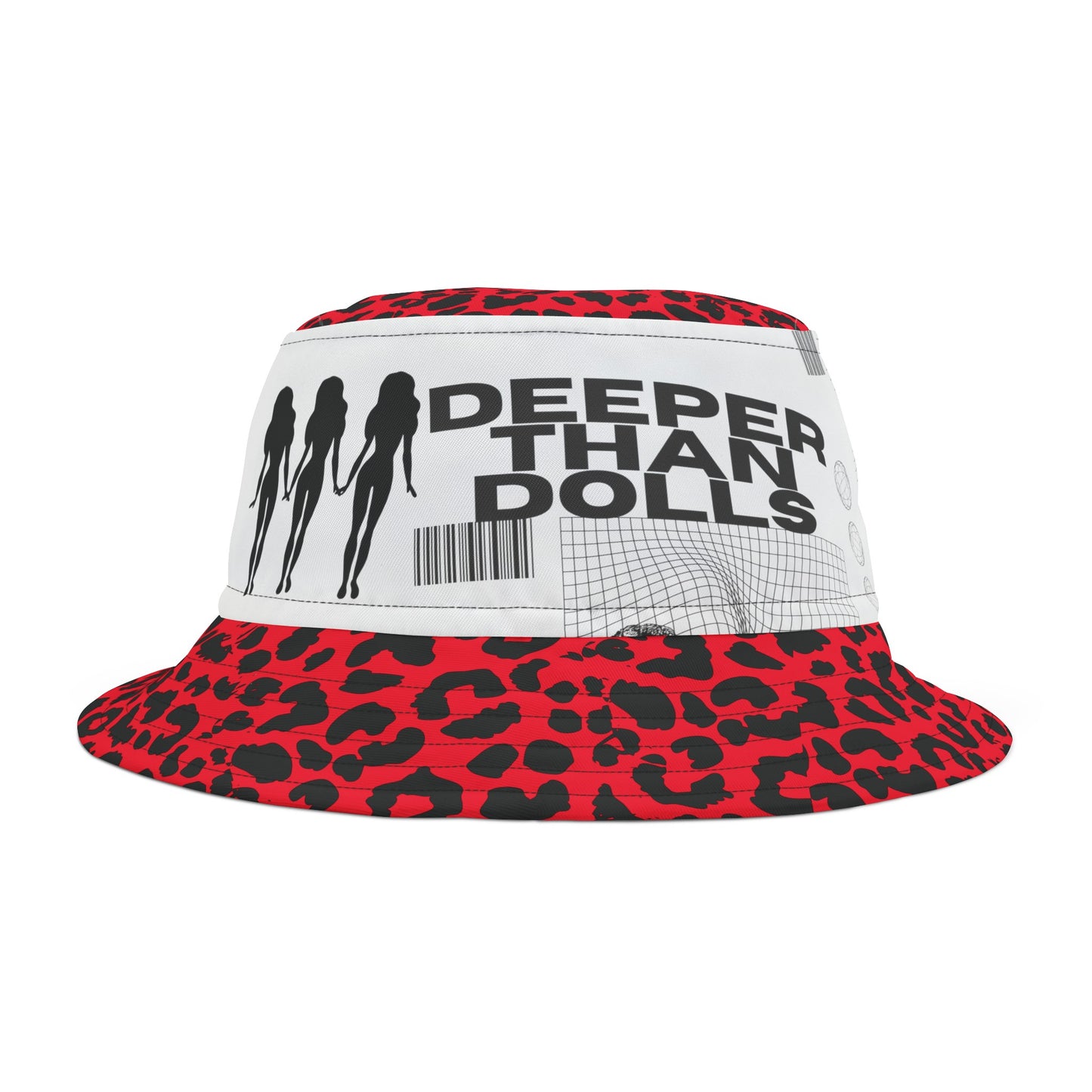 Happy Mail Idolledit Edition Pink Cheetah Deeper Than Dolls Bucket Hat