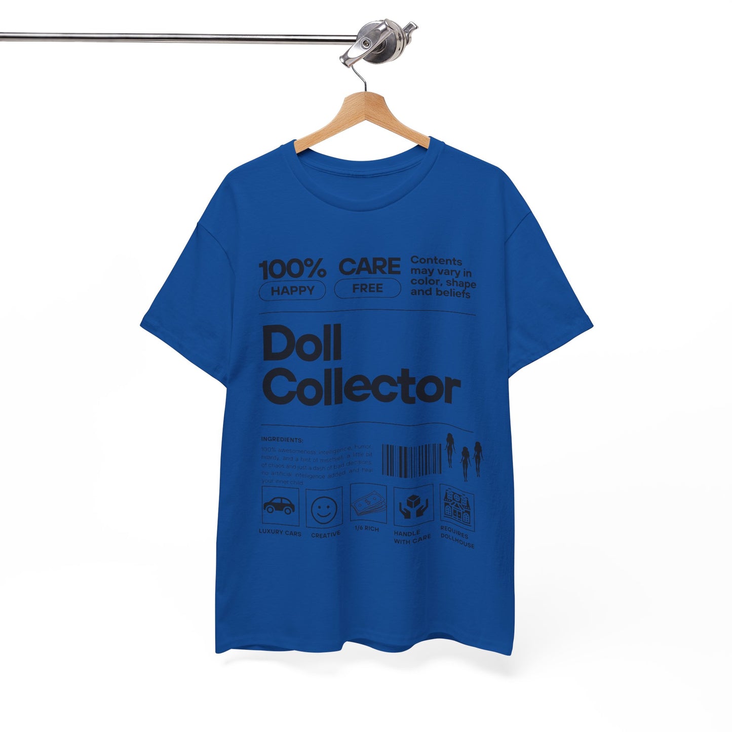 DOLL COLLECTOR INGREDIANTS Unisex Heavy Cotton Tee