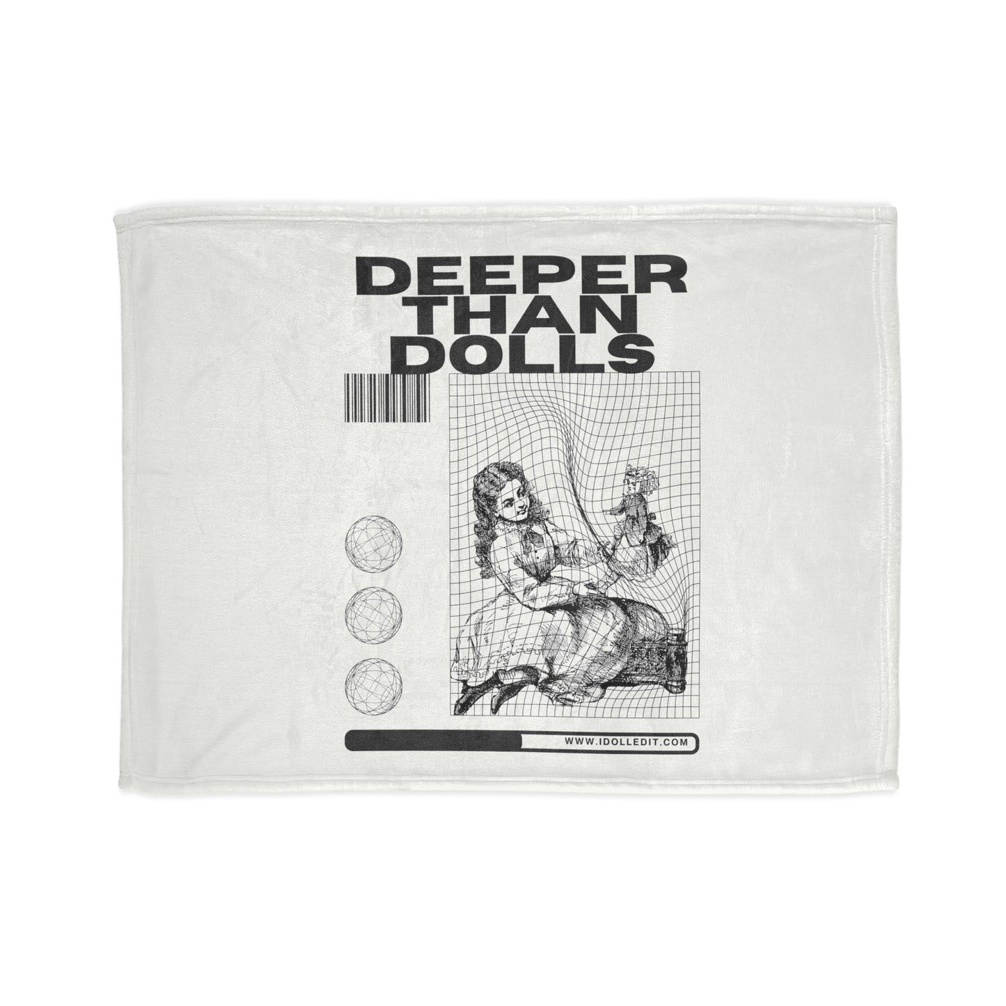 DEEPER THAN DOLLS CHILL Soft Polyester Blanket