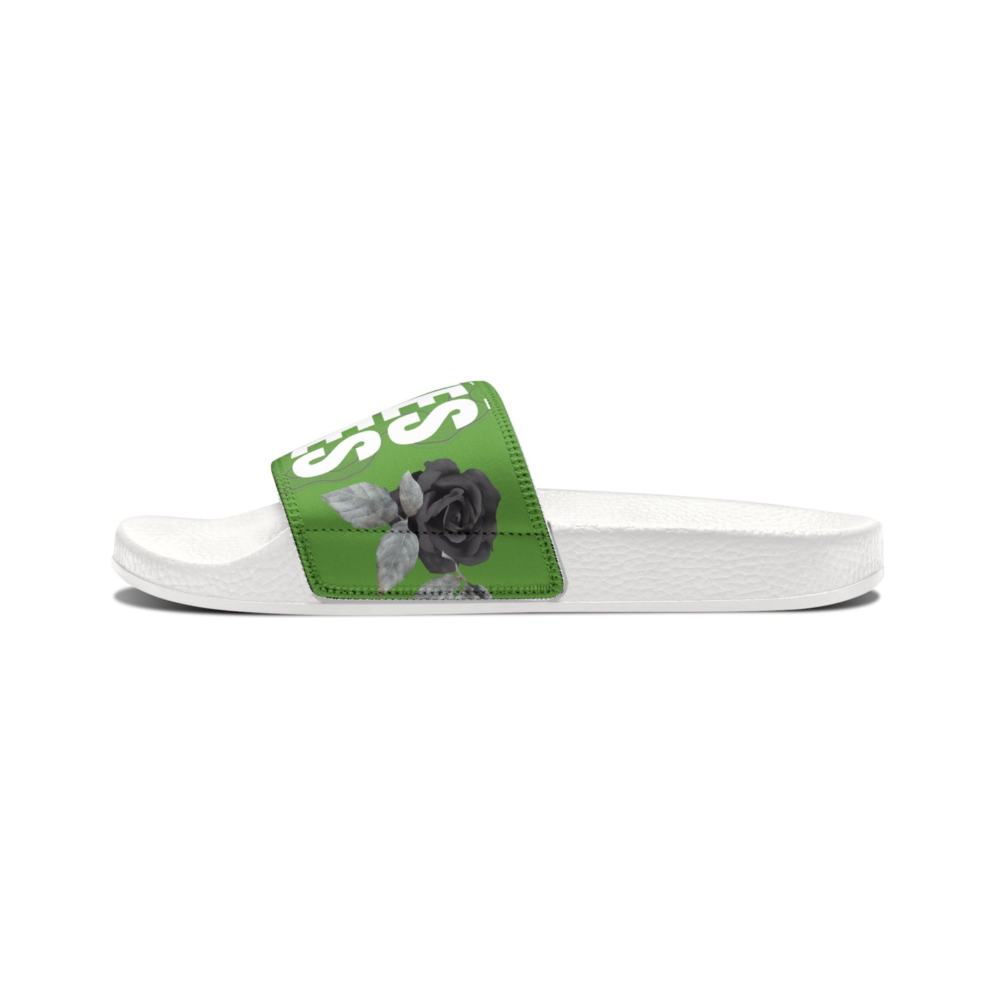 Green Doll Therapy Saves Lives Slide Sandals