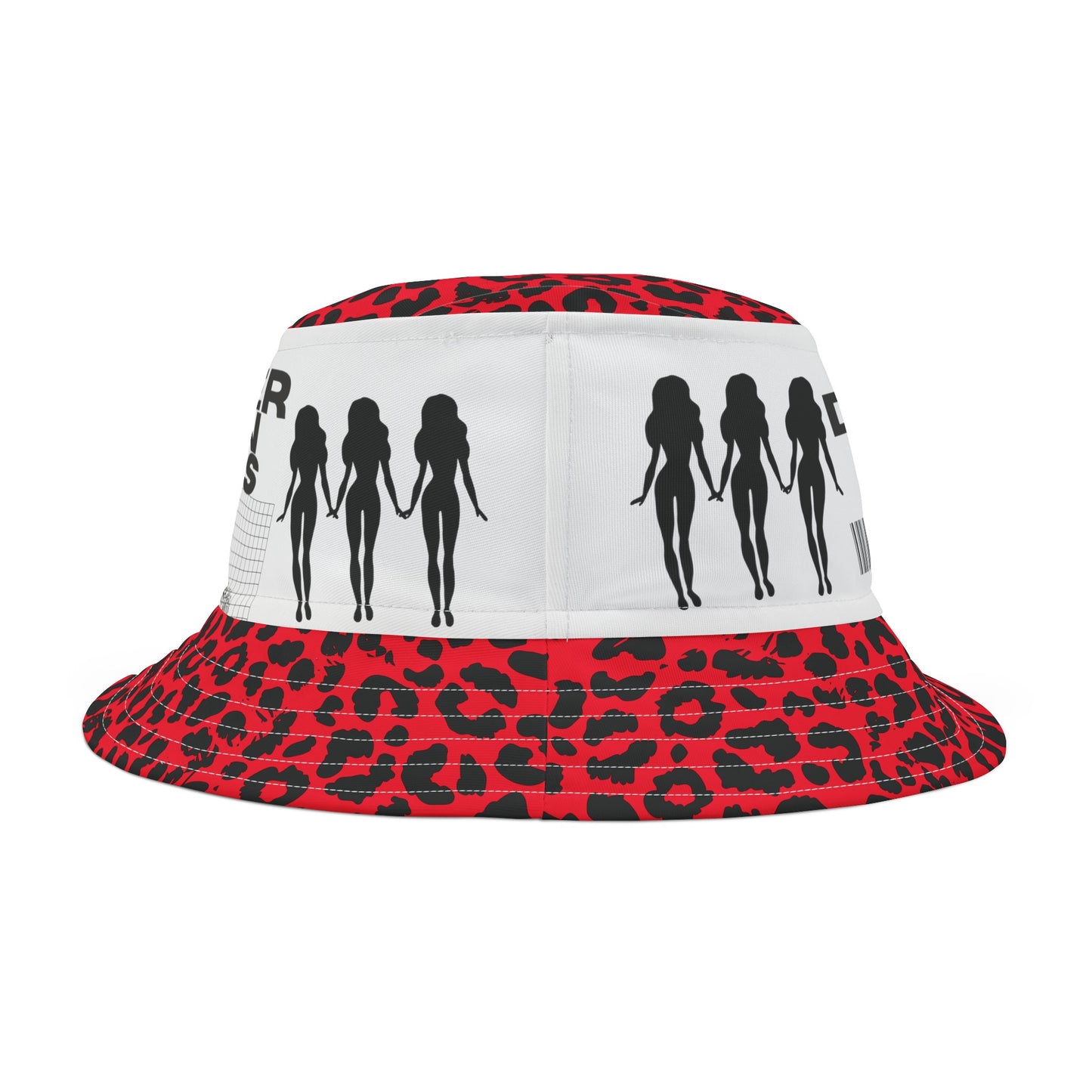 Happy Mail Idolledit Edition Pink Cheetah Deeper Than Dolls Bucket Hat