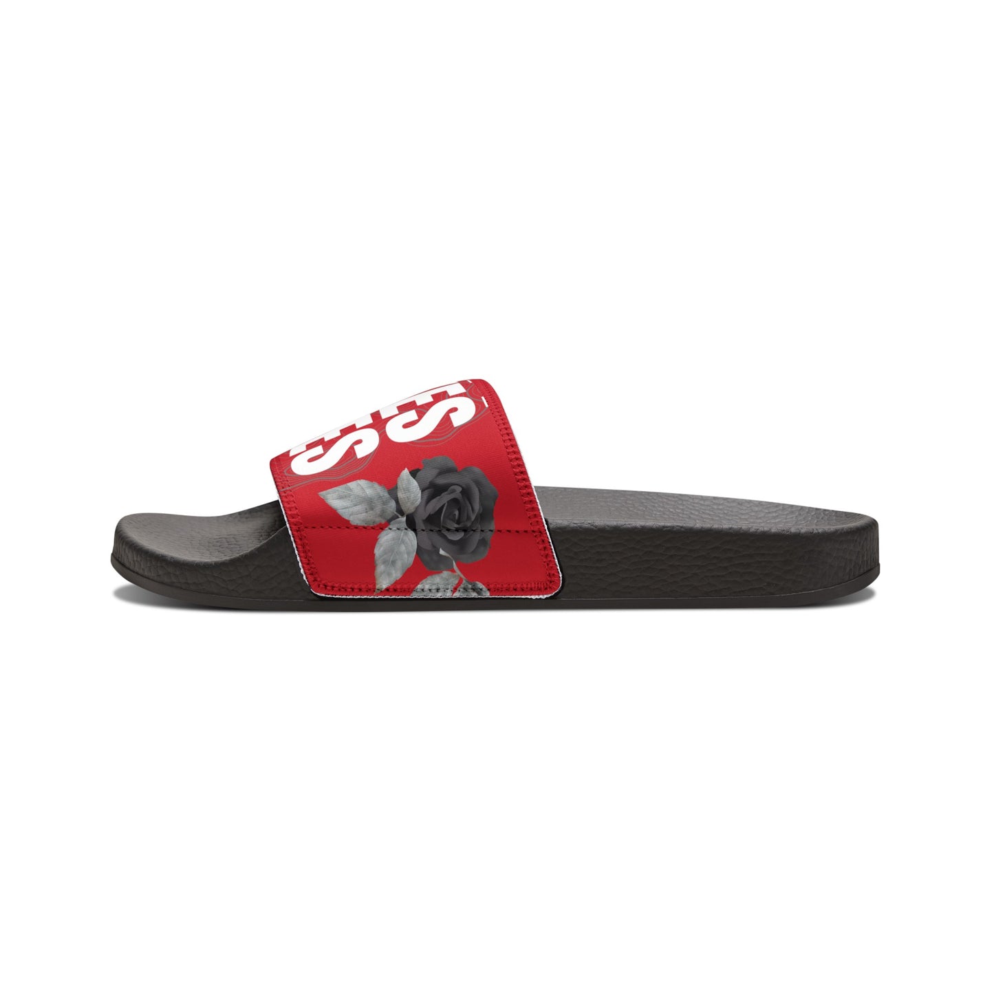 Red Doll Therapy Saves Lives Slide Sandals