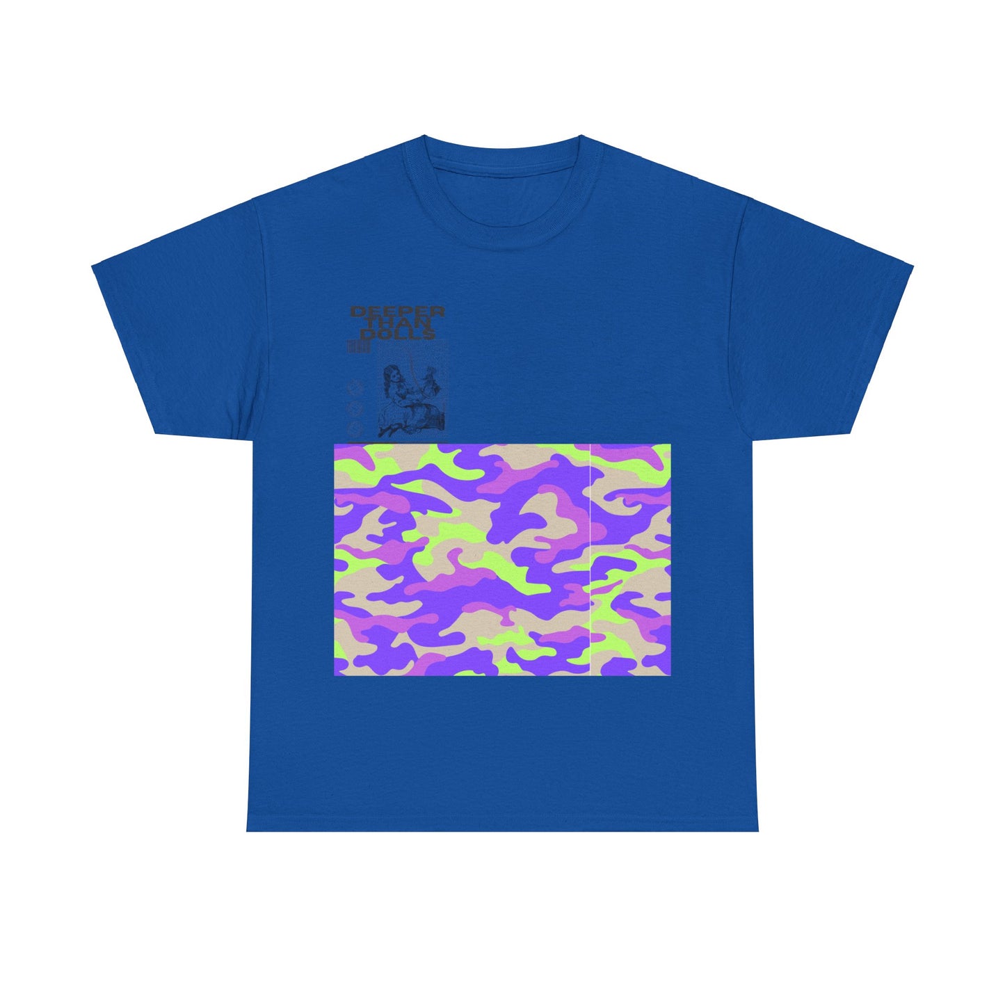 DEEPER THAN DOLLS T SHIRT Purple  Army