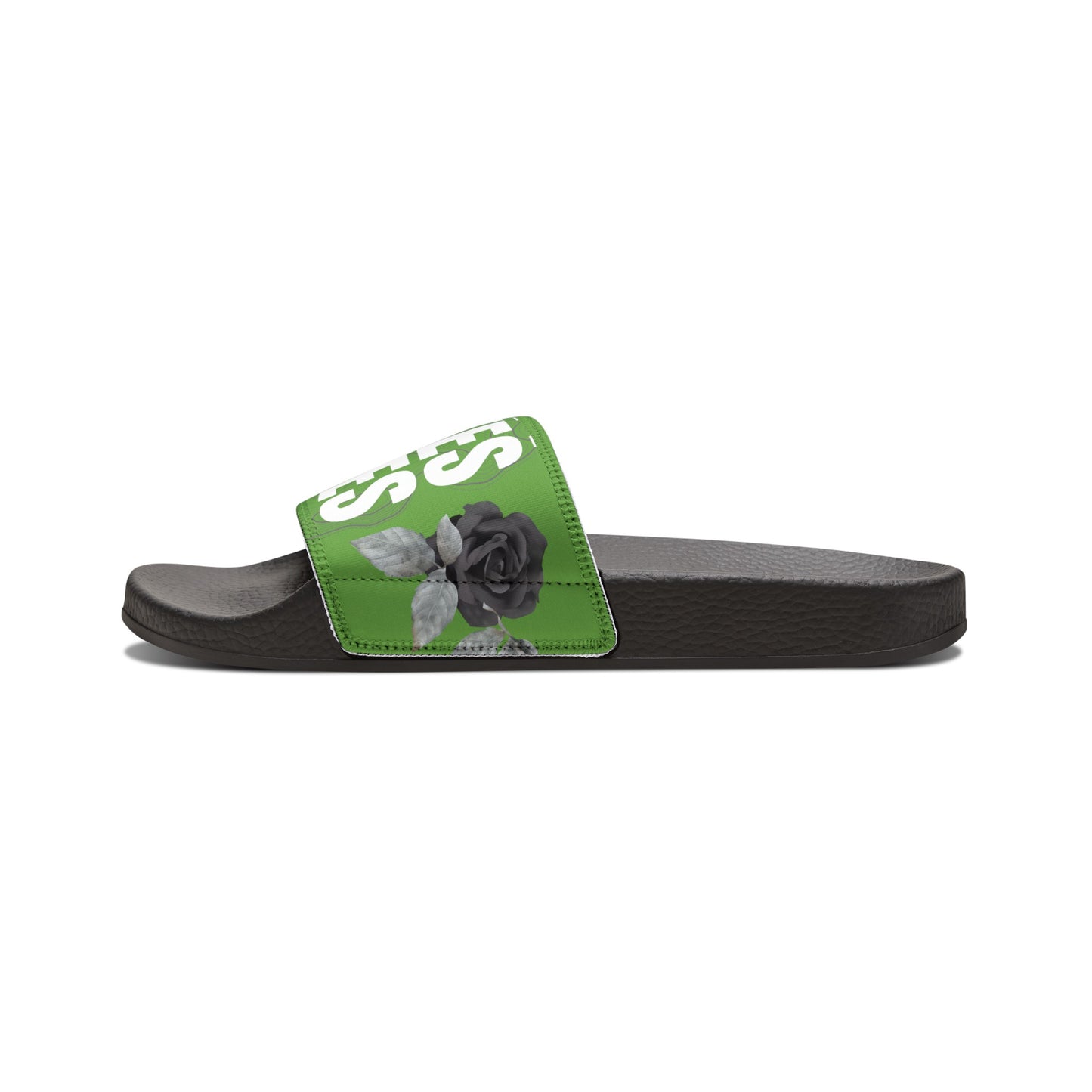 Green Doll Therapy Saves Lives Slide Sandals