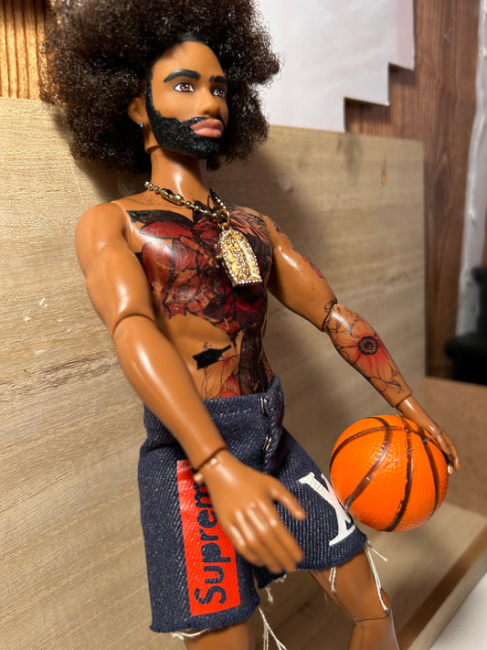 Basketball Player Doll